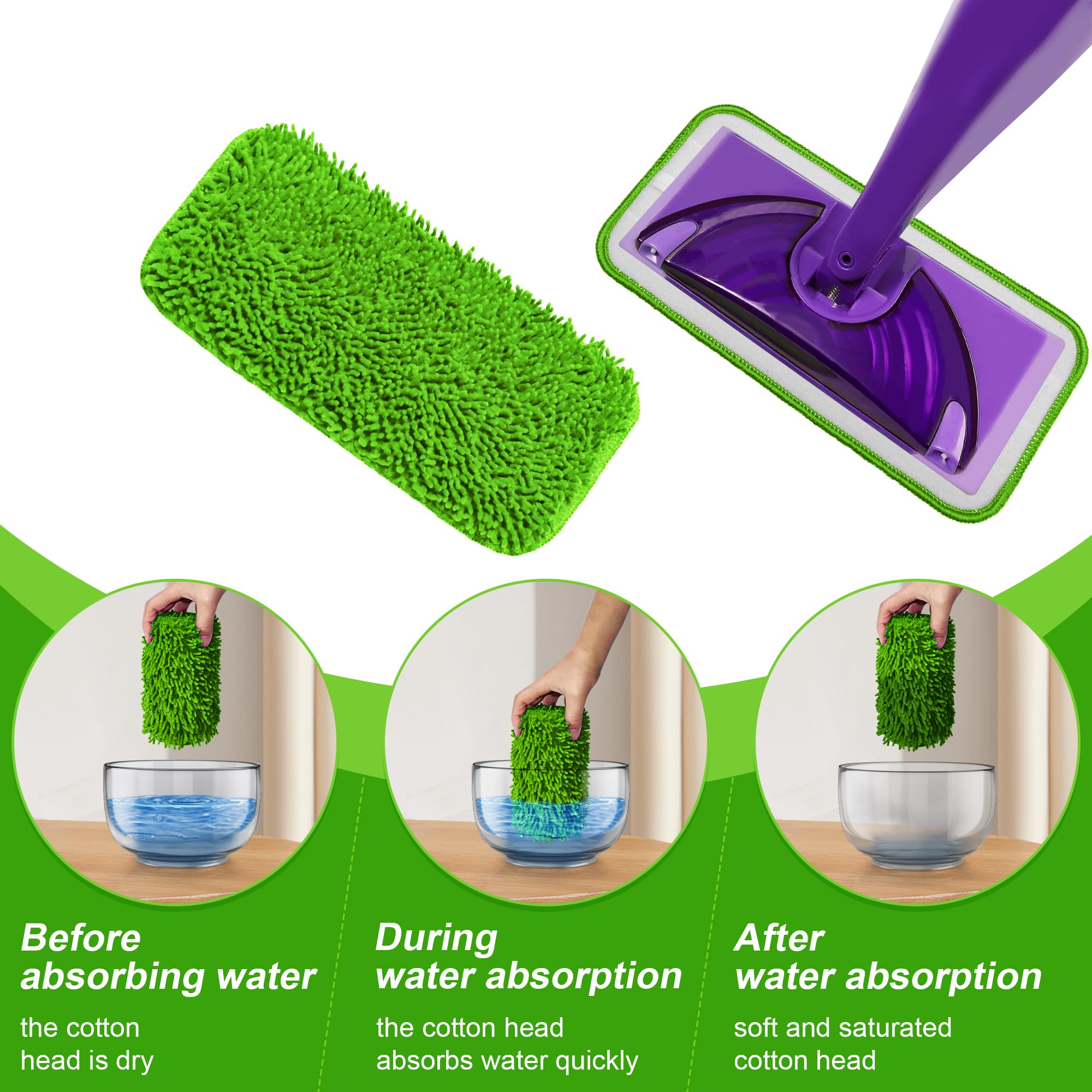 serpillère réutilisable type swiffer