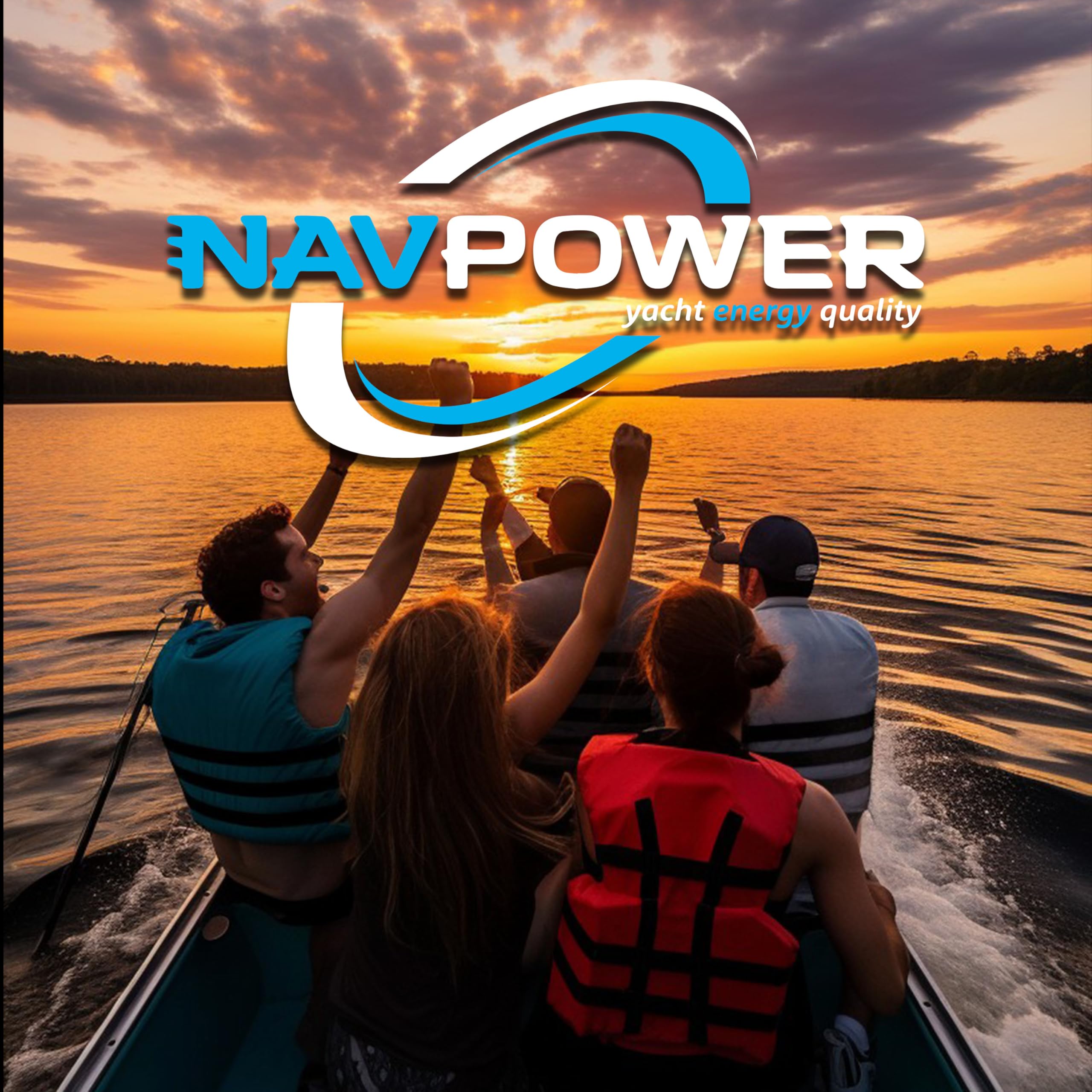 Kit Parabordi per Barca Navpower Navprotect, Set Parabordi Barca F0 F1 F2 F3, Multipack 1/2/4/6 Unit, PVC Marino, Bianco/Blu, Compatibile con Majoni Polyform