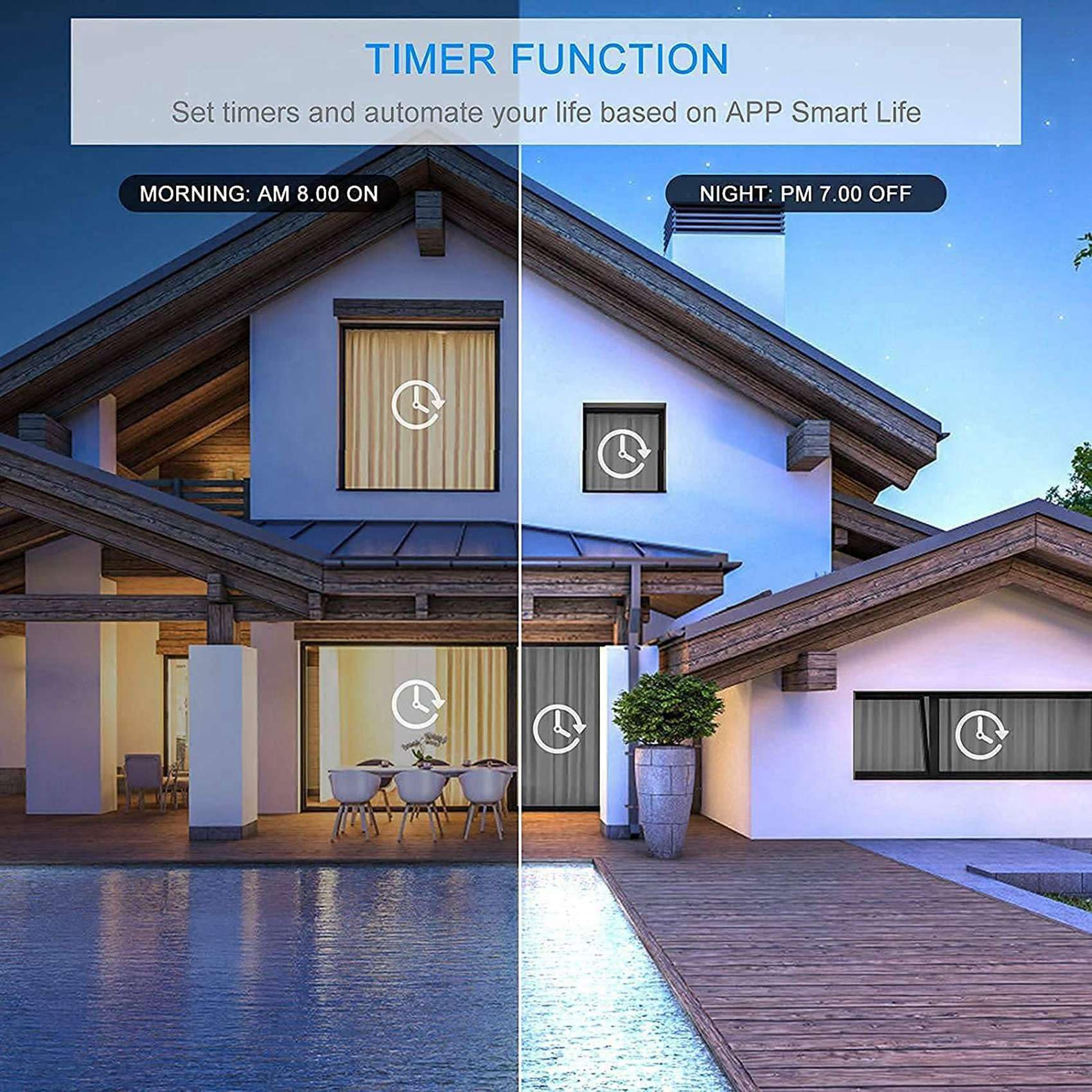 ISTOVO 8X Mini Interruptor de Relé WiFi Inteligente, Módulo de Interruptor de Luz con Temporizador de Bricolaje Aplicación Smart Life/Tuya, Control Remoto Inalámbrico