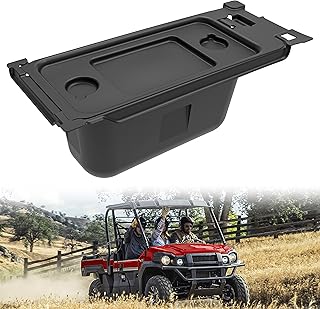 SAUTVS Under Seat Storage Box, Underseat Storage Bin Set Organizer Tray for Kawasaki Mule PRO-FX FXR FXT DX DXT 2015-2023 Accessories, Replace #99994-1463