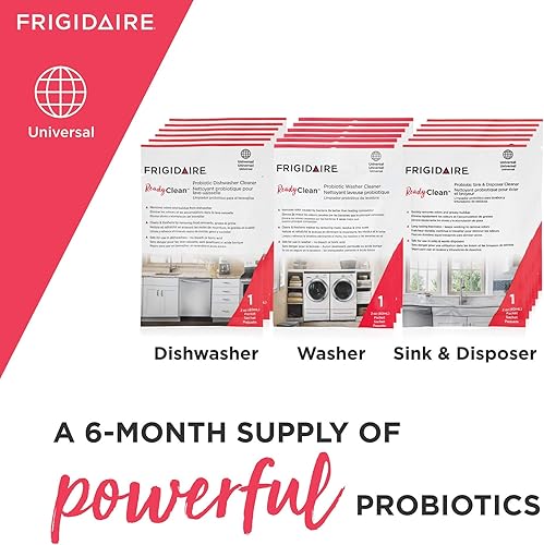 Miniatura 2 de Frigidaire Paquete de cuidado de aparatos probióticos listos para limpiar 10FFHOME01