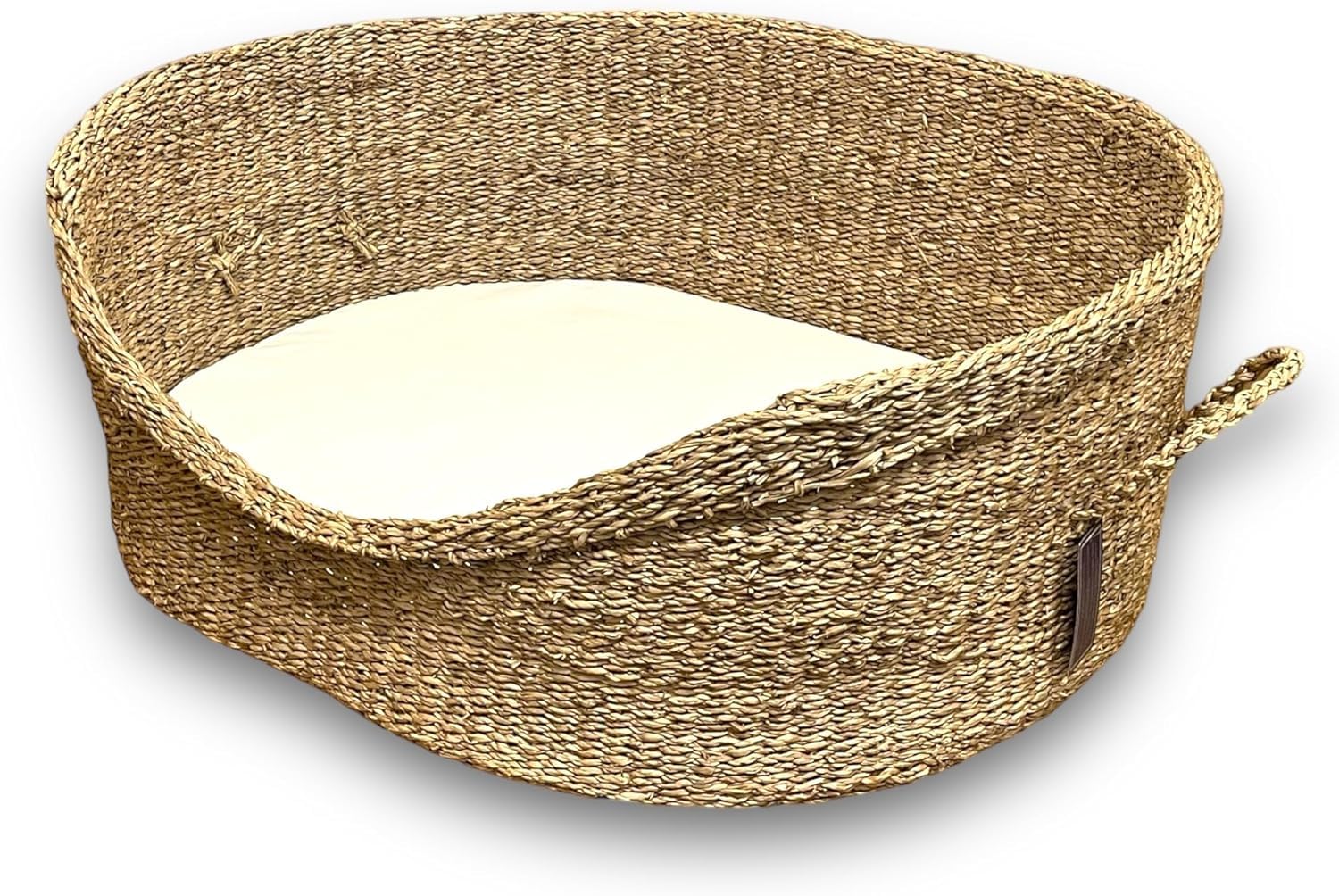 Artemis Handcrafted Natural Seagrass Dog Bed (XXL)