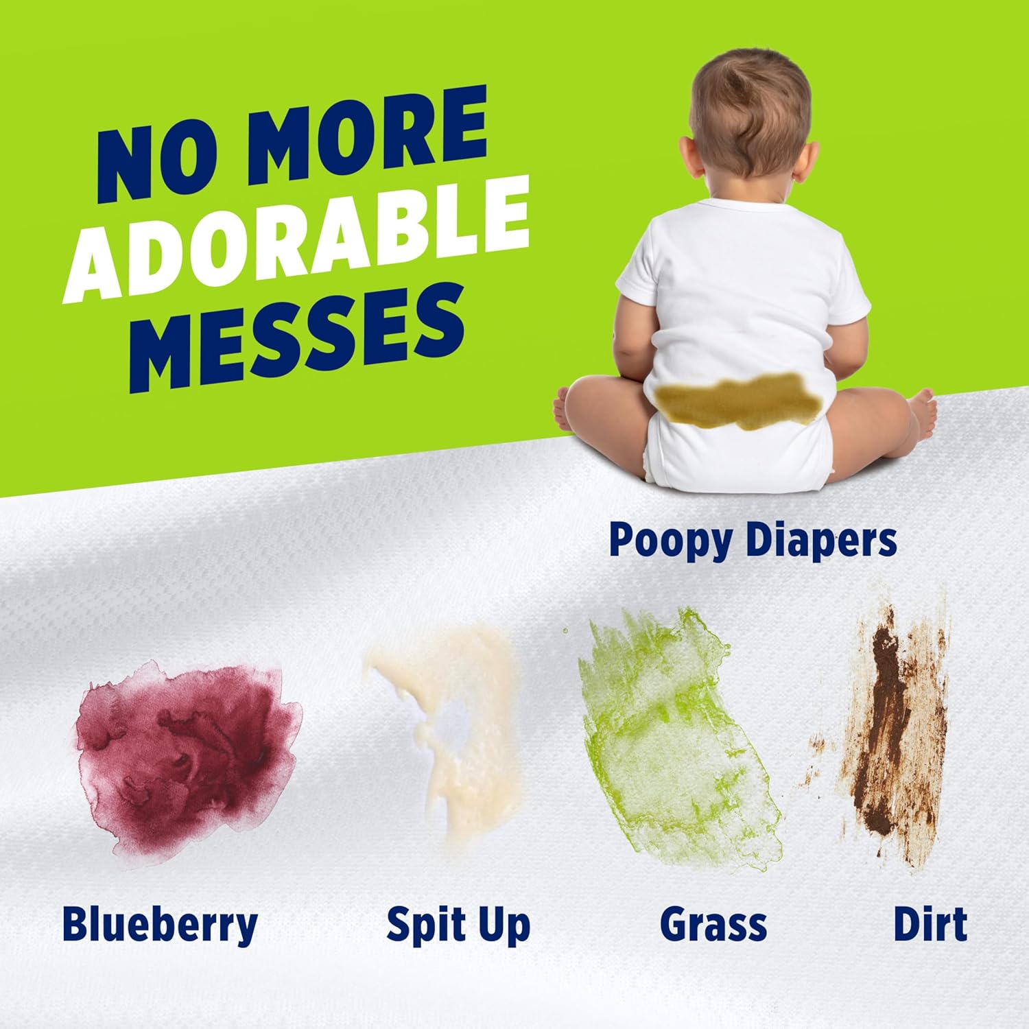 OxiClean Triple Action Free Versatile Stain Remover Powder, Use with Detergent, No Fragrance, No Dyes, No Chlorine, Removes Stains, Brightens Colors and Whites, 4 lbs - Image 5