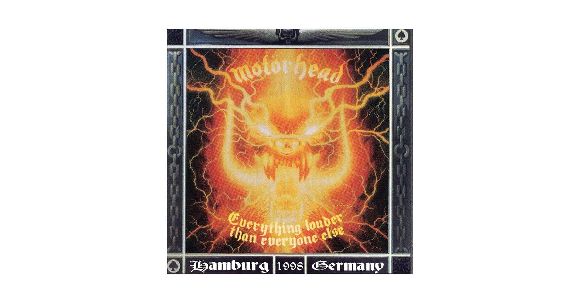 MORTOR HEAD everything louder than〜新品3LP MOTORHEAD - Everything Louder Than Everyone Else: Live 1998