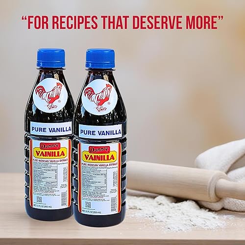 Miniatura 3 de Danncy Vanilla Dark 12 fl oz (12.0 fl oz) Paquete de 2 – Auténtico sabor a vainilla mexicana