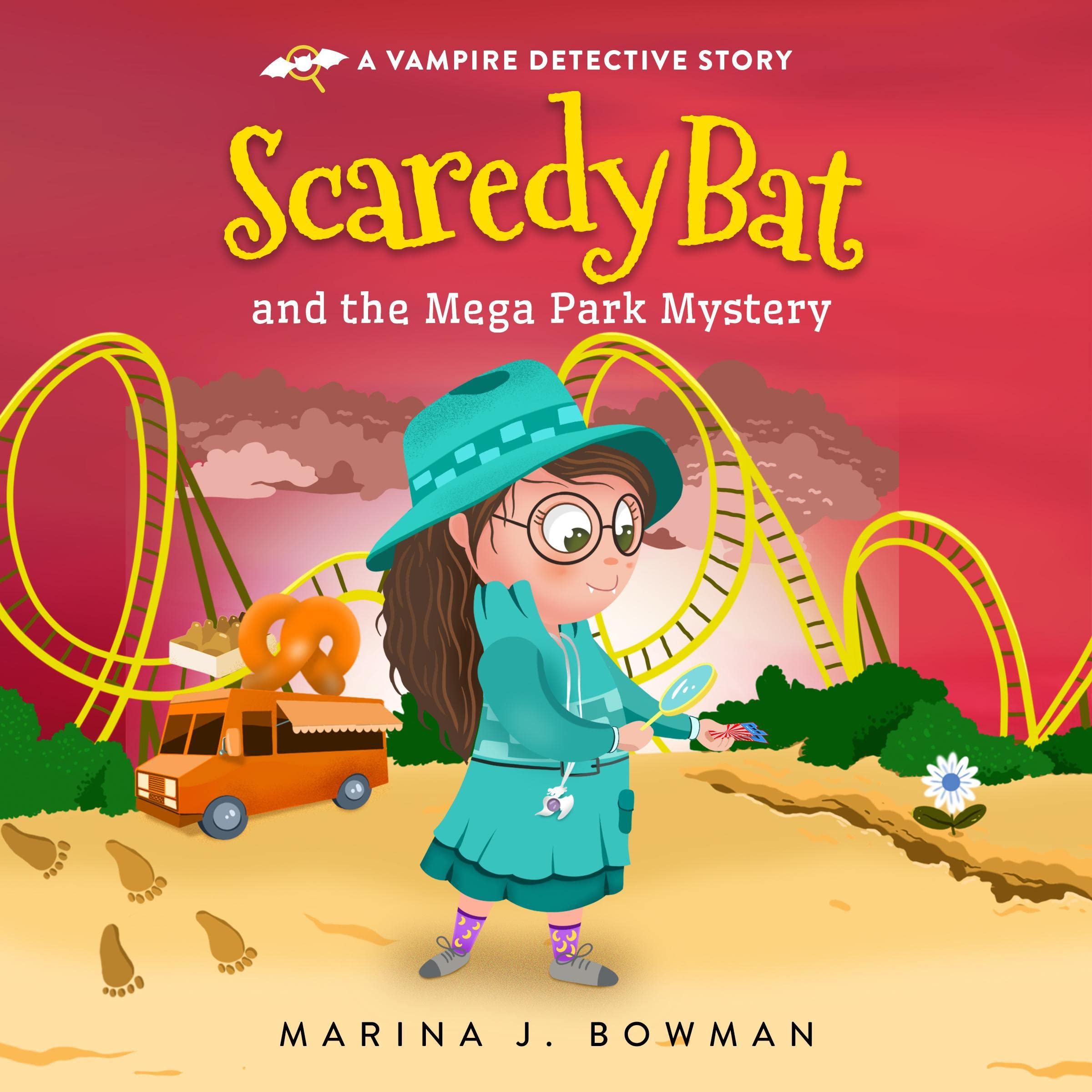 Cover art for Scaredy Bat and the Mega Park Mystery