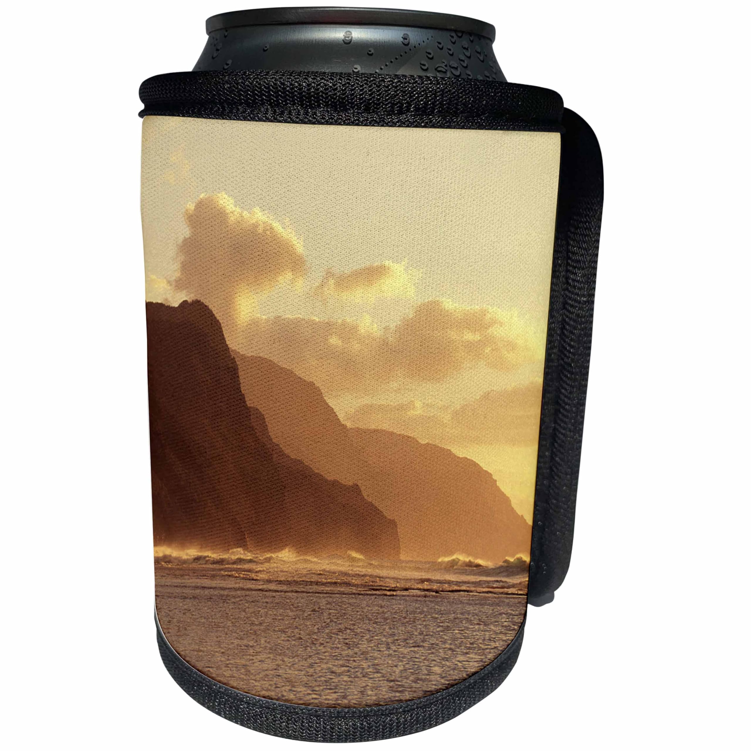 Can Cooler Bottle Wrap - Sunset, Kee Beach, Kauai, Hawaii - US12 DPB1201 - Douglas Peebles Hawaii