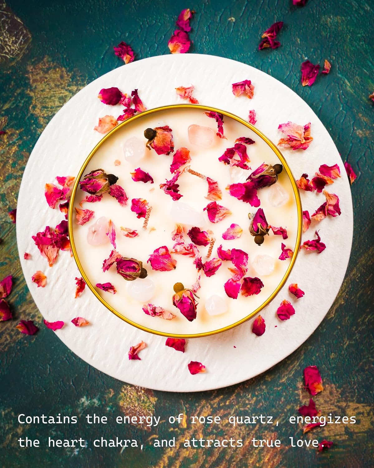 Love Spell Candles, Energy Magic Large Candles, Perfect for Self-Care Spells, Ritual Baths, New Moon and Full Moon Intentions. (Love Spell) - Image 3