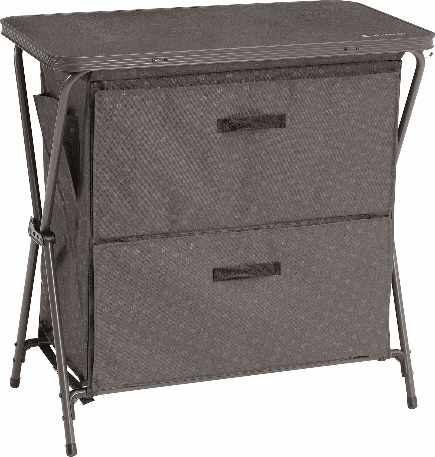 Outwell Bahamas Kleiderschrank, 80 x 44 x 80 cm, Unisex, Grau, Einheitsgröße