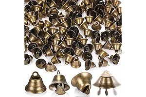 200 Pcs Mini Bronze Decorative Bells: A Jingling Chorus of Elegance