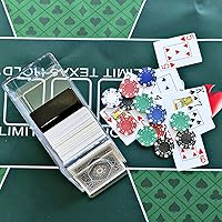 Vista 4 de SEETOOOGAMES 4 barajas de Blackjack claro zapato de trato