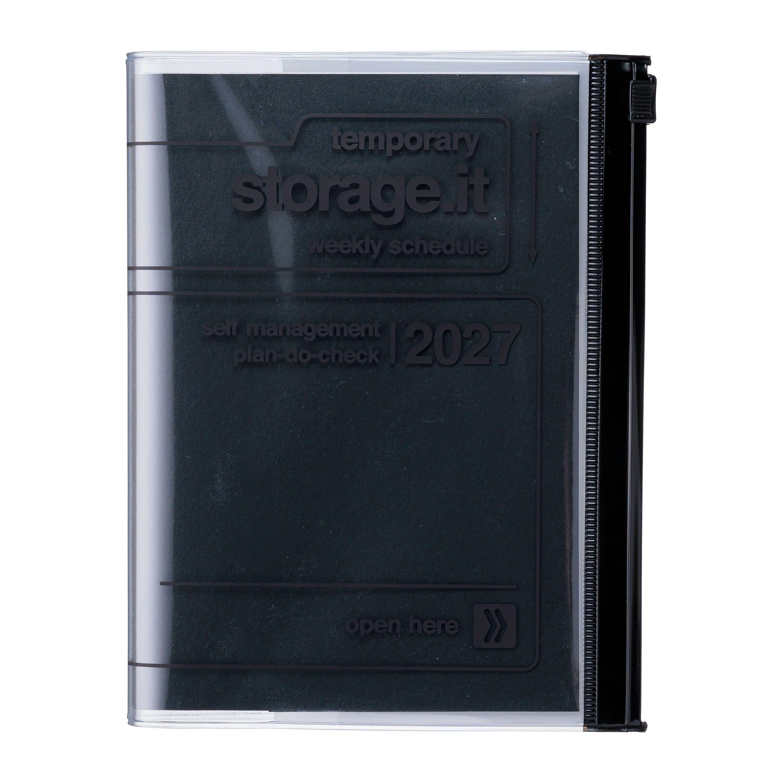 Mark's Europe Mark's 2026/27 Diary A6 Storage.it // Black