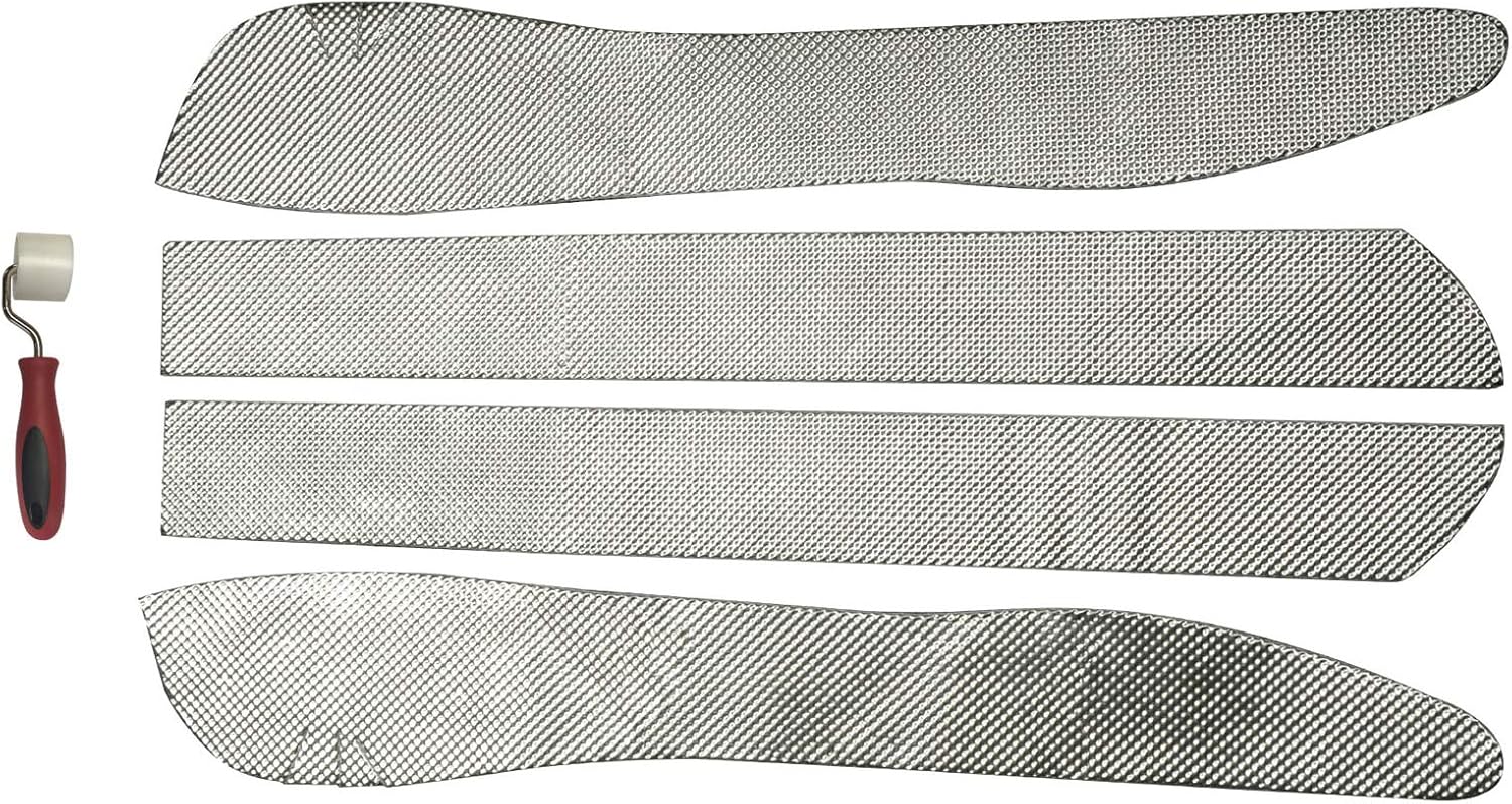 Design Engineering 050532 Corvette C6 Transmission Tunnel Plate & Side Thermal Shield Complete Kit