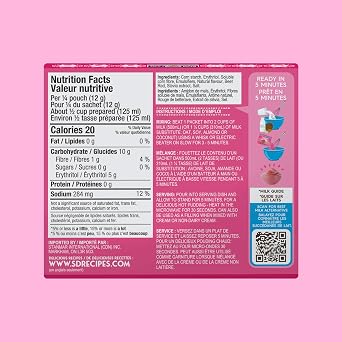 Simply Delish Instant Strawberry Pudding Mix - Plant Based Guilt Free Desserts - All Natural, Sugar Free, Non GMO, Gluten Free, Fat Free, Vegan, Keto Friendly - 1.7 Ounce (Pack of 6)
