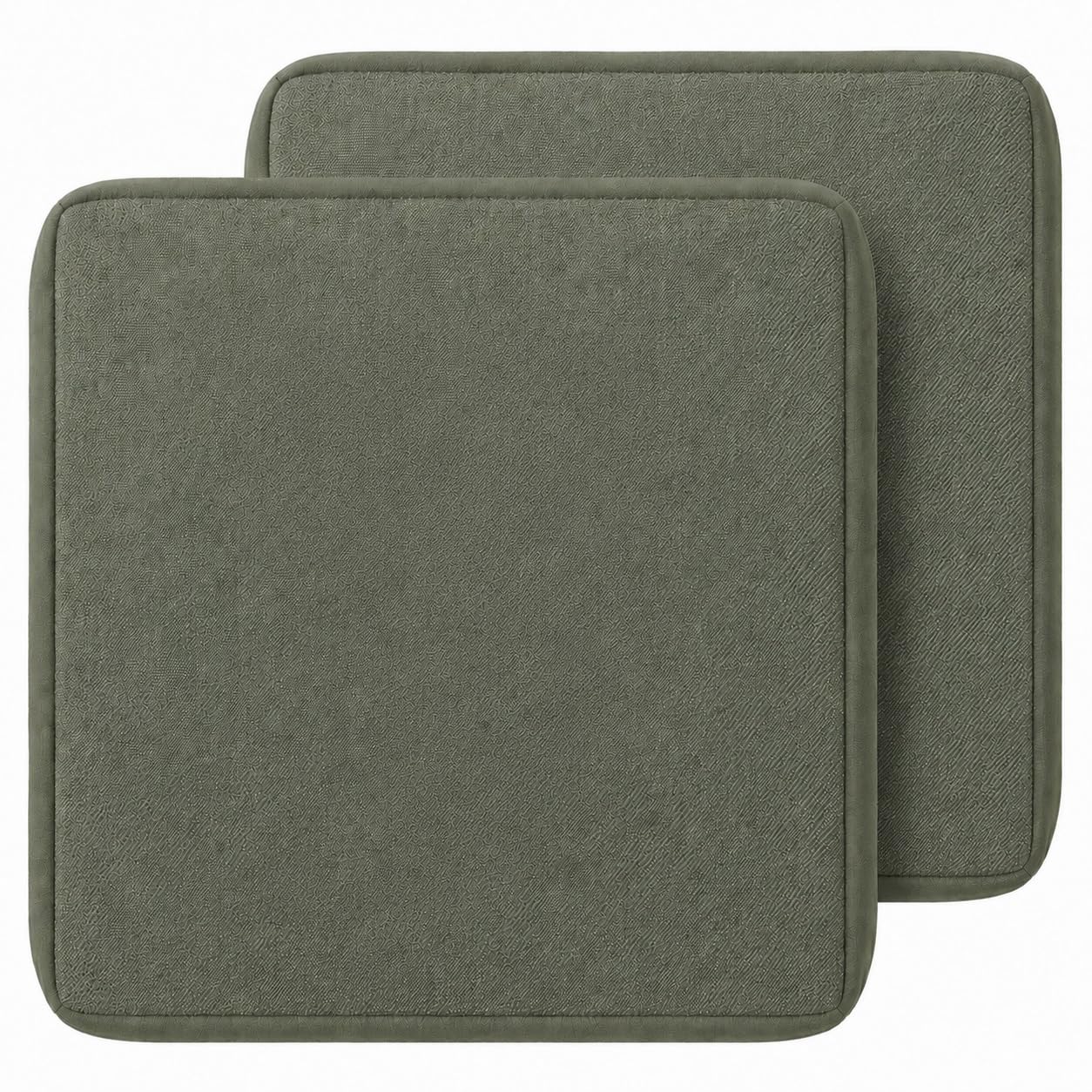 GZGLZDQ Outdoor Cushion Covers 1/2/4 Waterproof, Rattan Cushions Replacement Set with Zipper, Polyester, Durable Garden Furniture Covers for Patios(Olive Green,63 X 68 X 12 CM(4pcs))