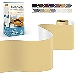 KING MOUNTAIN Canvas Repair Tape,Outdoor Gear Patch, 463 Inches,Waterproof,Self-Adhesive for Repairing Boat Covers,Sun Shades,Sofas,Tents,Lounge Chairs,Awnings (Beige-1)