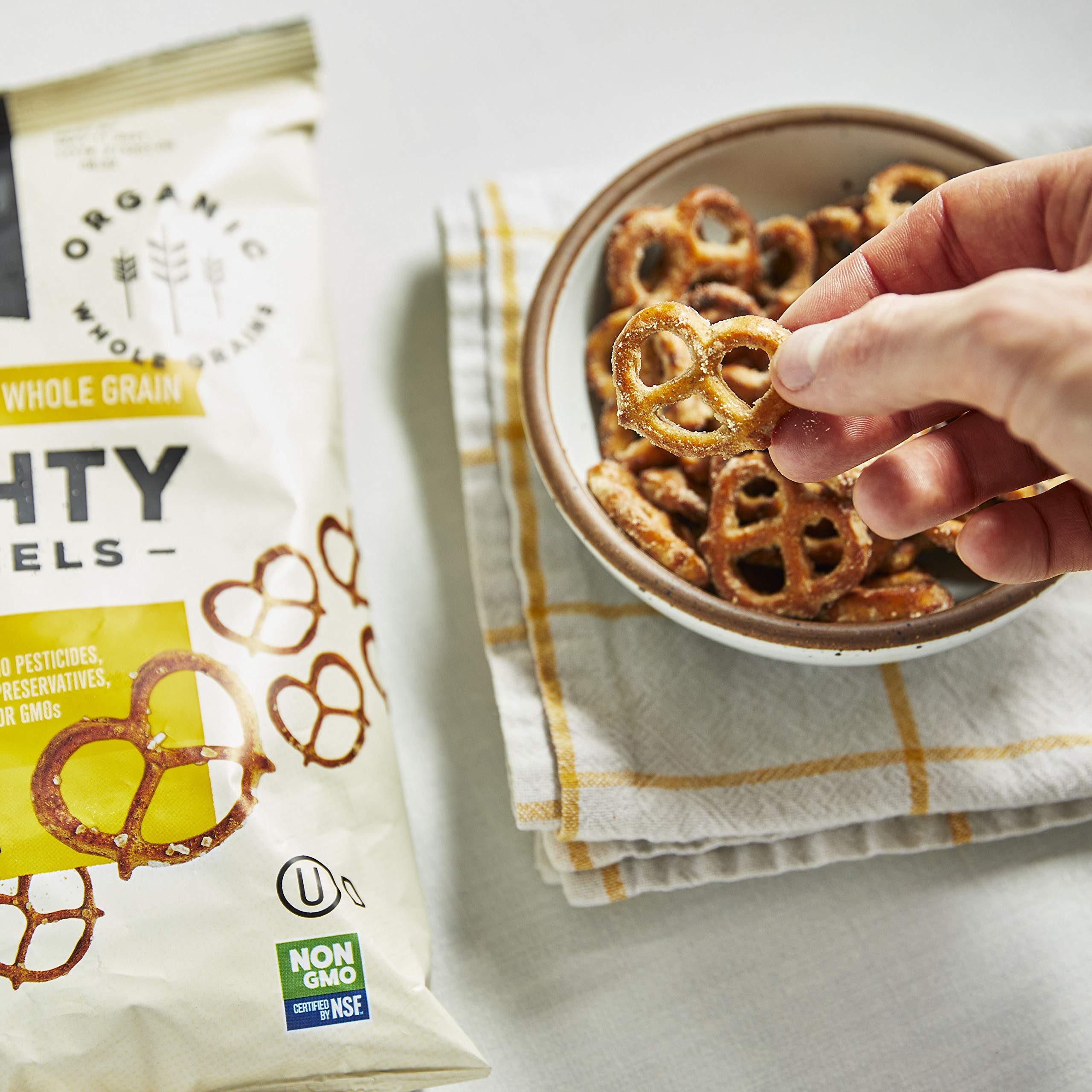 One Mighty Mill, Pretzel Whole Grain Honey Mustard, 6.25 Ounce