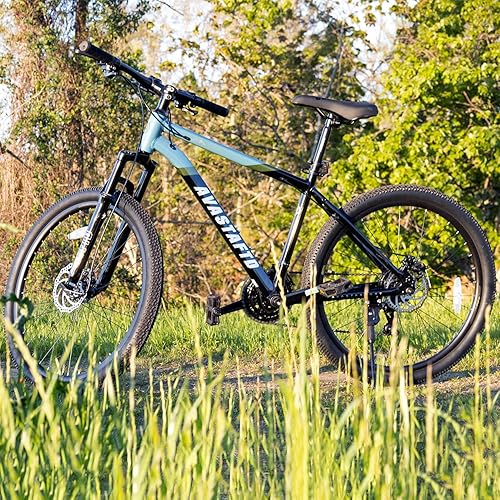Miniatura 7 de AVASTA Earth 26 27.5 inch Mountain Bike with 21-SpeedAluminum Frame, Dual Disc Brake, Comfortable Saddle,Multiple Colors