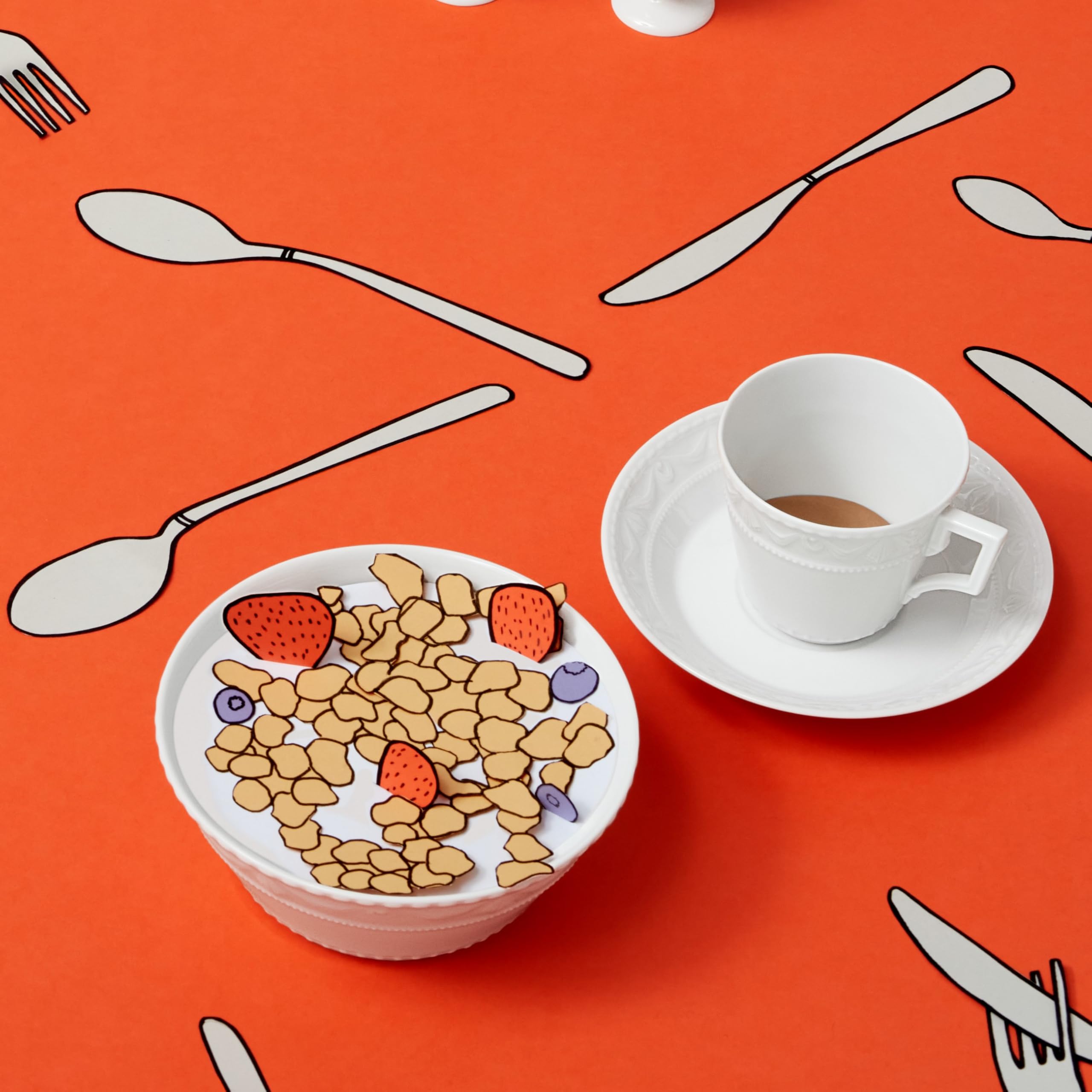 KPM Berlin Treatment Country Cereal Bowl, White Porcelain, 63 x 150 x 150 cm - Image 4