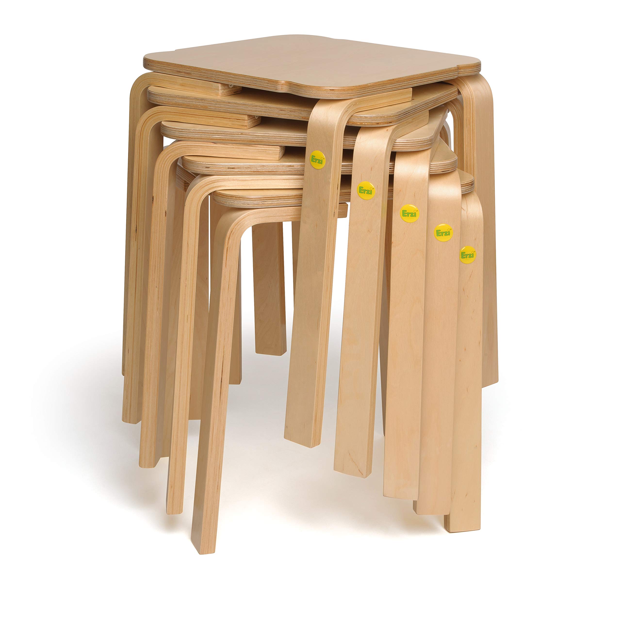 Slide Design Amélie Sgabello Stool in Milky White by Italo Pertichini