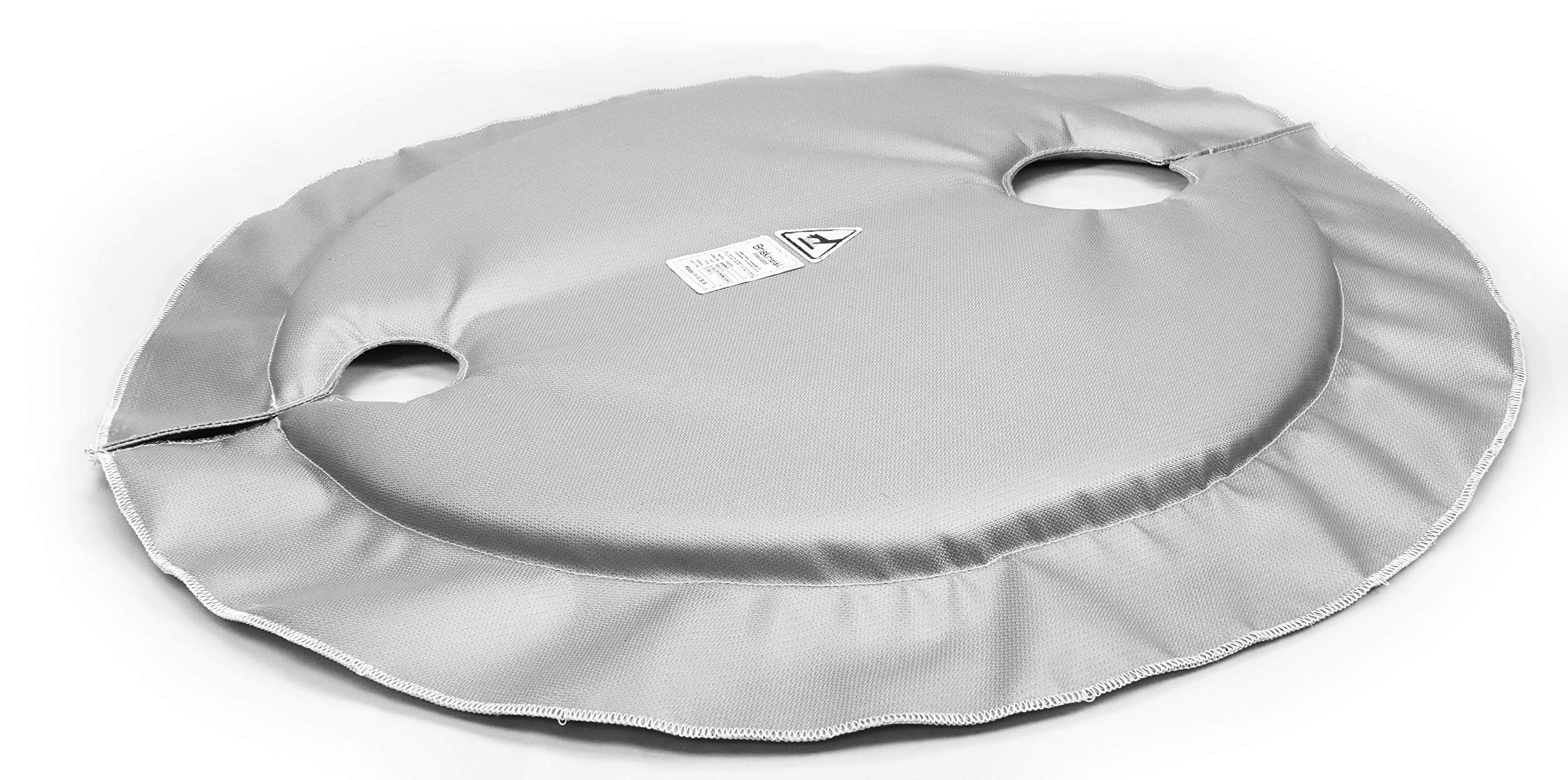 BriskHeatFGDC55 FGDI Drum Insulator Cover For 55-Gallon Drums, Round Shape, Diameter: 25-Inches