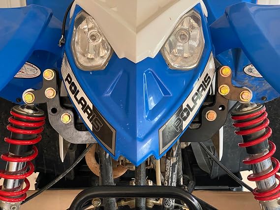 Polaris Outlaw 90 and 110 ATV Widening and Shock Conversion Kit + 320mm DIAMOND+ Adjustable Shocks