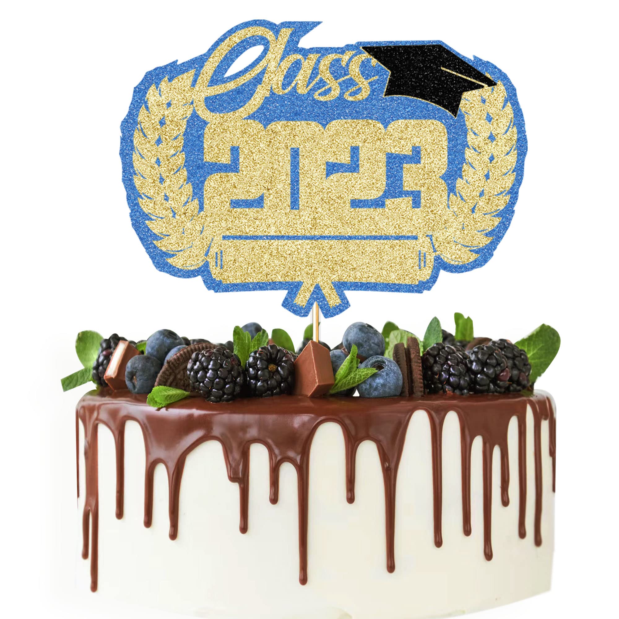 Congrats Class of 2023 Cake Topper ?Congrats Grad We Are Proud of You Theme Graduation Cap Diploma Cake Decorations?2023 Graduation Party Supplies s for Congrats Grad Party Decorations (1)
