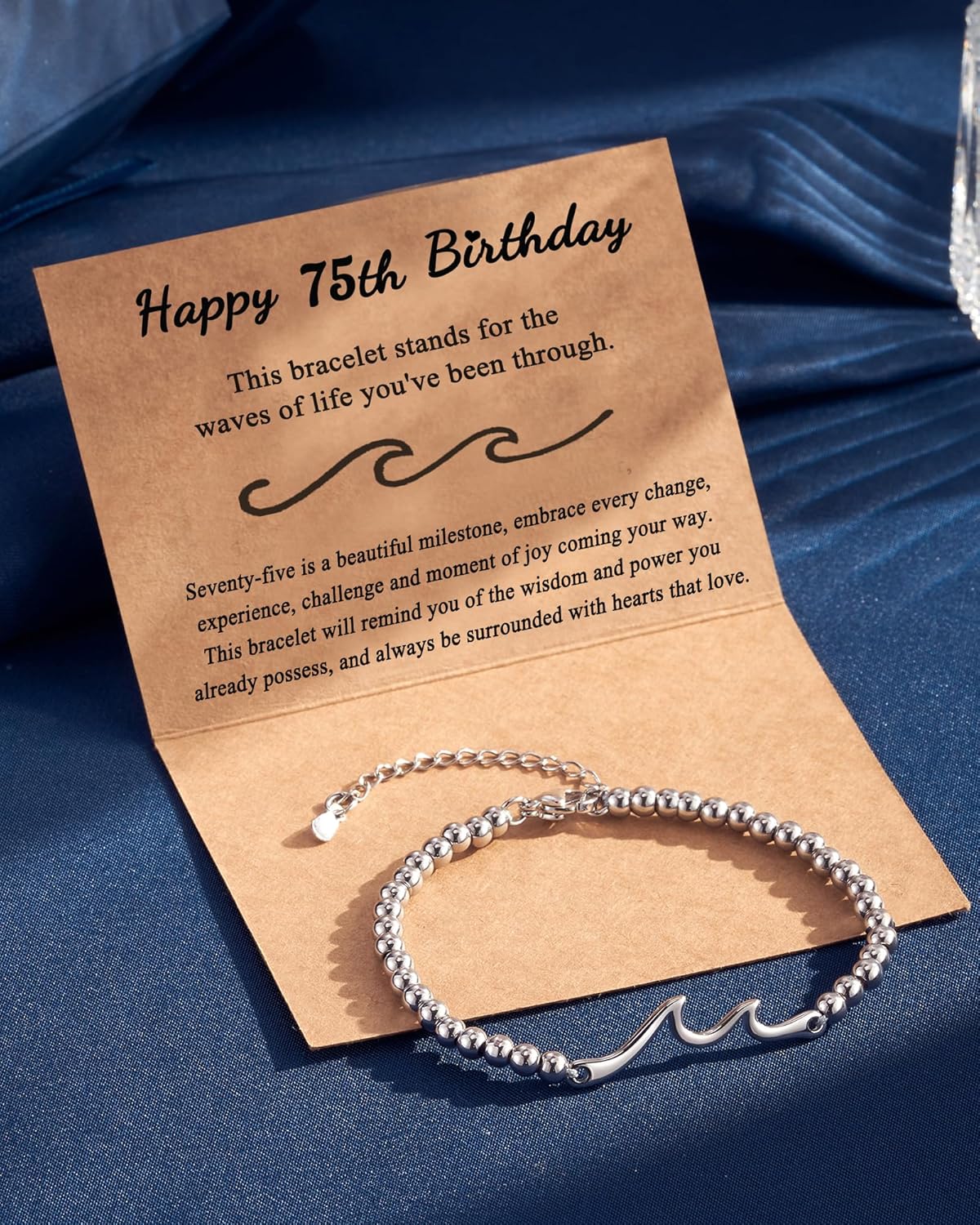 Tarsus Birthday Gifts for Women, Through The Waves of Life, Birthday Bracelet for Women Friend Sister Daughter Mom Grandma... - Image 5