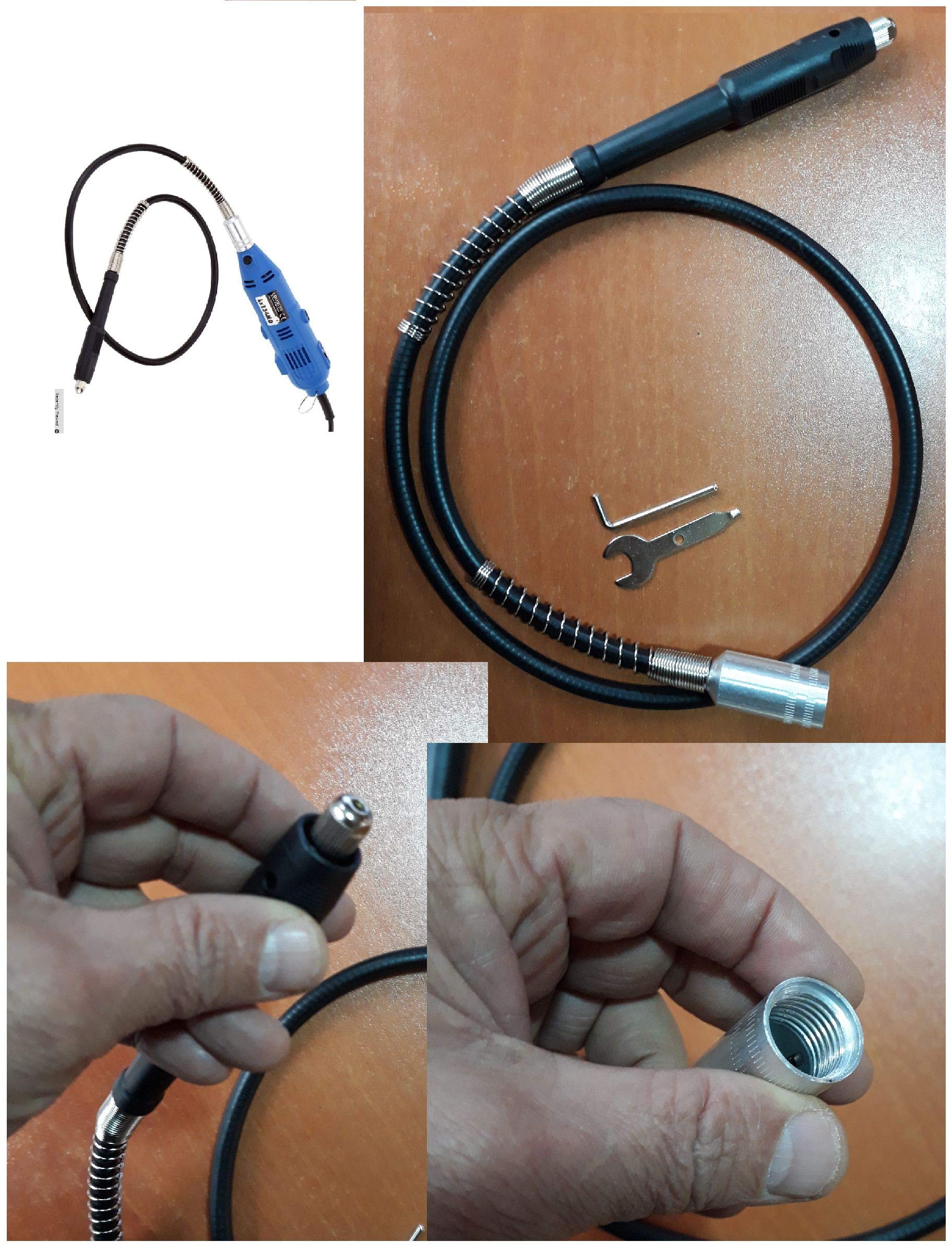Dremel Matkap İçin Kalıpçı Gravür Makinası için Spiral Uzatma Hortumu Mandrenli