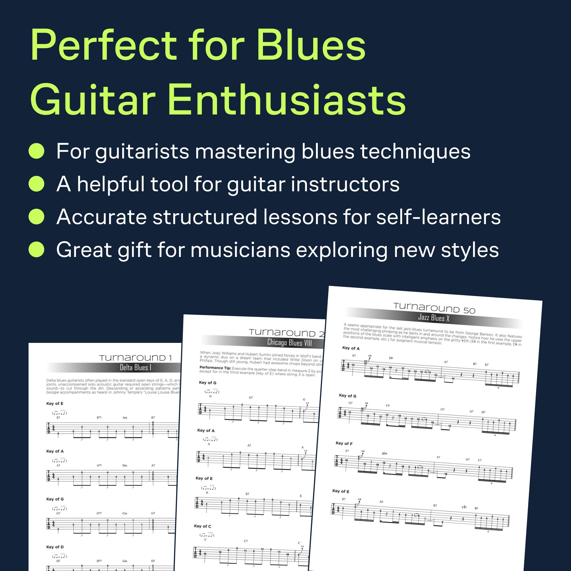 First 50 Blues Turnarounds You Should Play on Guitar