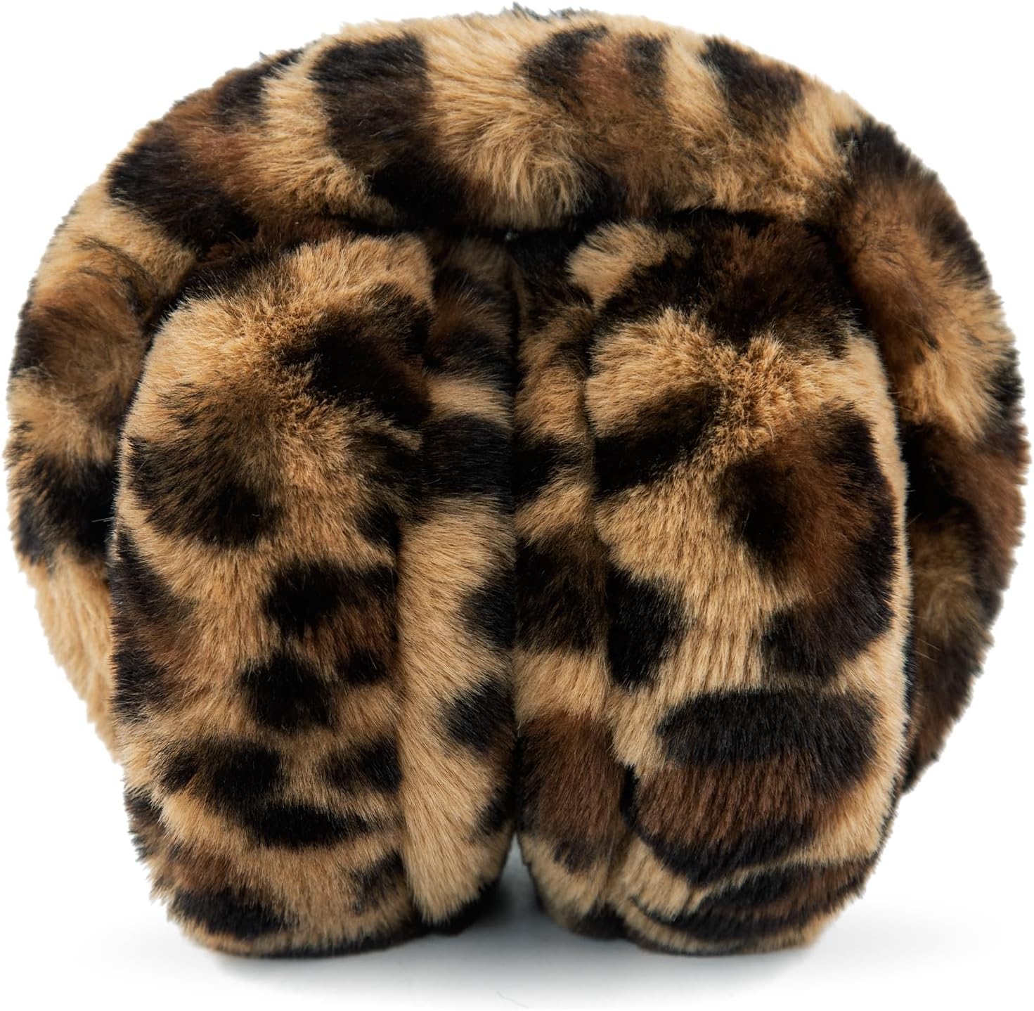 Winter Ear Muffs for Women Girls Faux Fur Cute White Earmuffs Fluffy Ear Warmers Foldable Ear Covers Outdoor - Image 2