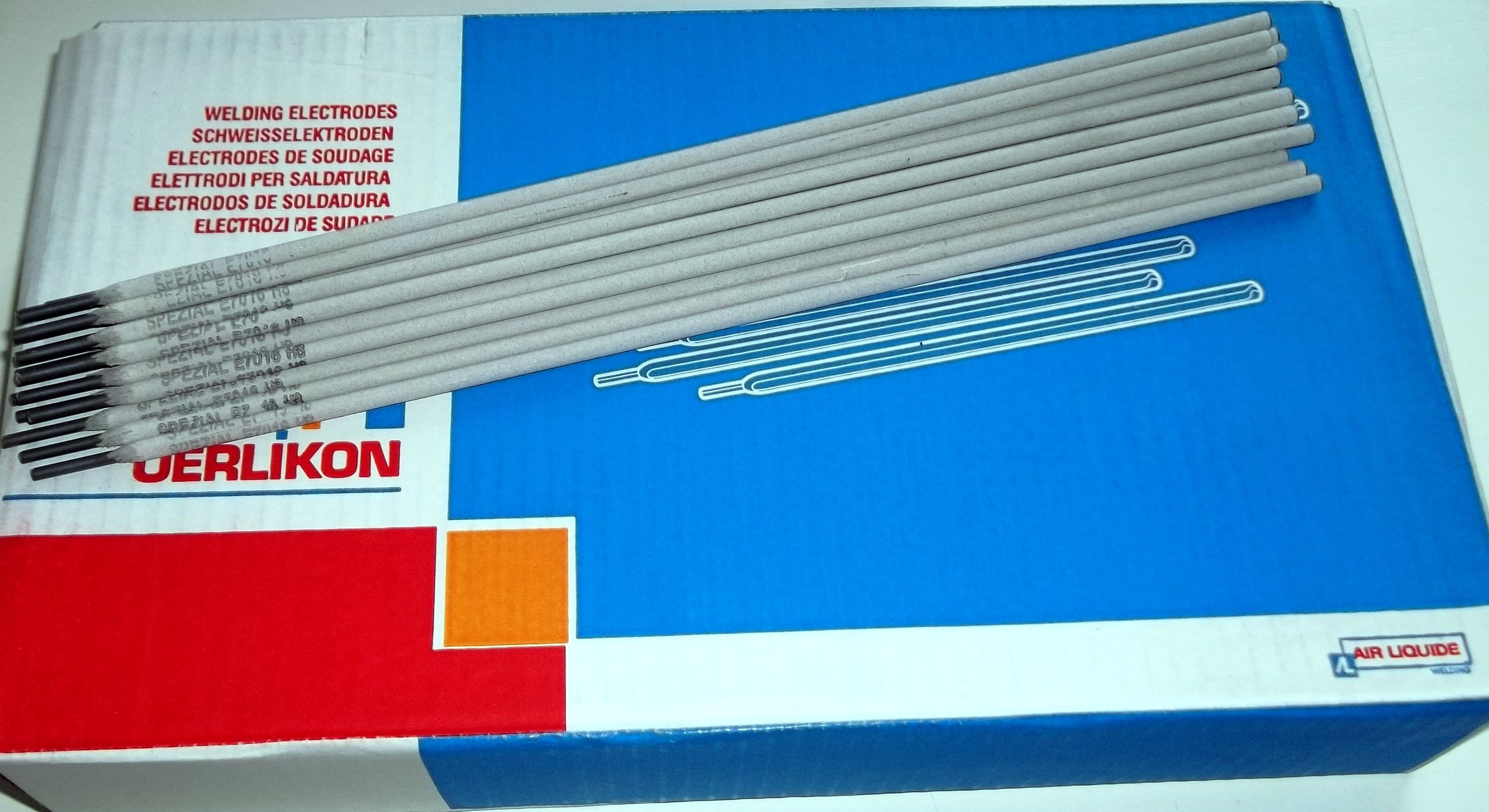 Oerlikon Fincord - Electrodos de soldadura (125 unidades, 3,2 x 350 mm)