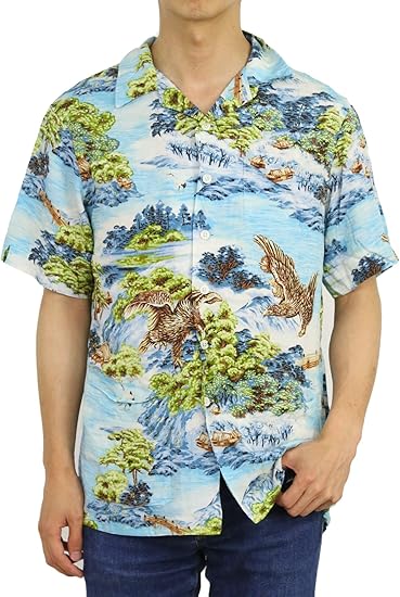 Polo by Ralph Lauren 半袖アロハシャツ L 90's Polo Ralph Lauren Cotton Hawaiian Shirt XL / ポロ