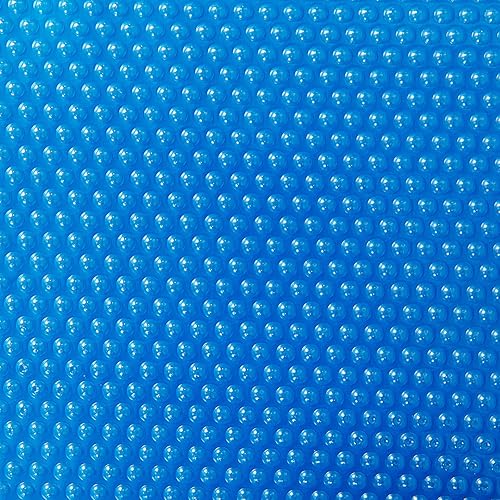 Miniatura 8 de Goplus Cubierta de piscina, manta solar de 20 x 40 pies con bolsa de transporte para piscinas en el suelo y sobre el suelo, manta térmica
