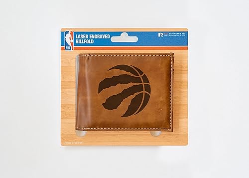 Miniatura 5 de Rico Industries - Cartera de diseño delgado con grabado láser de la NBA, cartera con grabado láser estilo billetera - Gran regalo