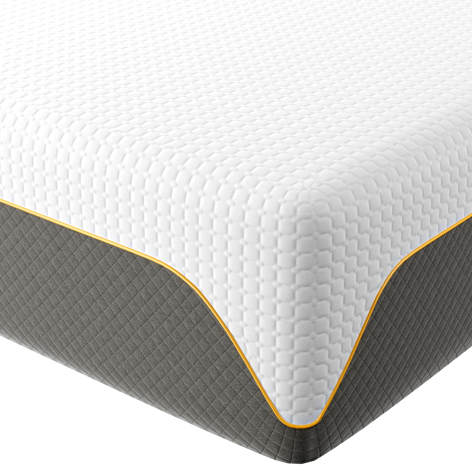 wowttrelax Matratze 90x200cm, Höhe 20cm, Gel Memory Schaum Kaltschaum | Härtegrad und hoher Rückprall, Atmungsaktiver Stoff, Antibakteriell und staubdicht, Langlebig, Öko-Tex Zertifiziert