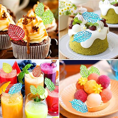 Miniatura 7 de 3 moldes de silicona para hornear, moldes de hojas 3D de silicona, molde de fondant de hoja de arce, moldes de silicona de encaje de hojas, molde de