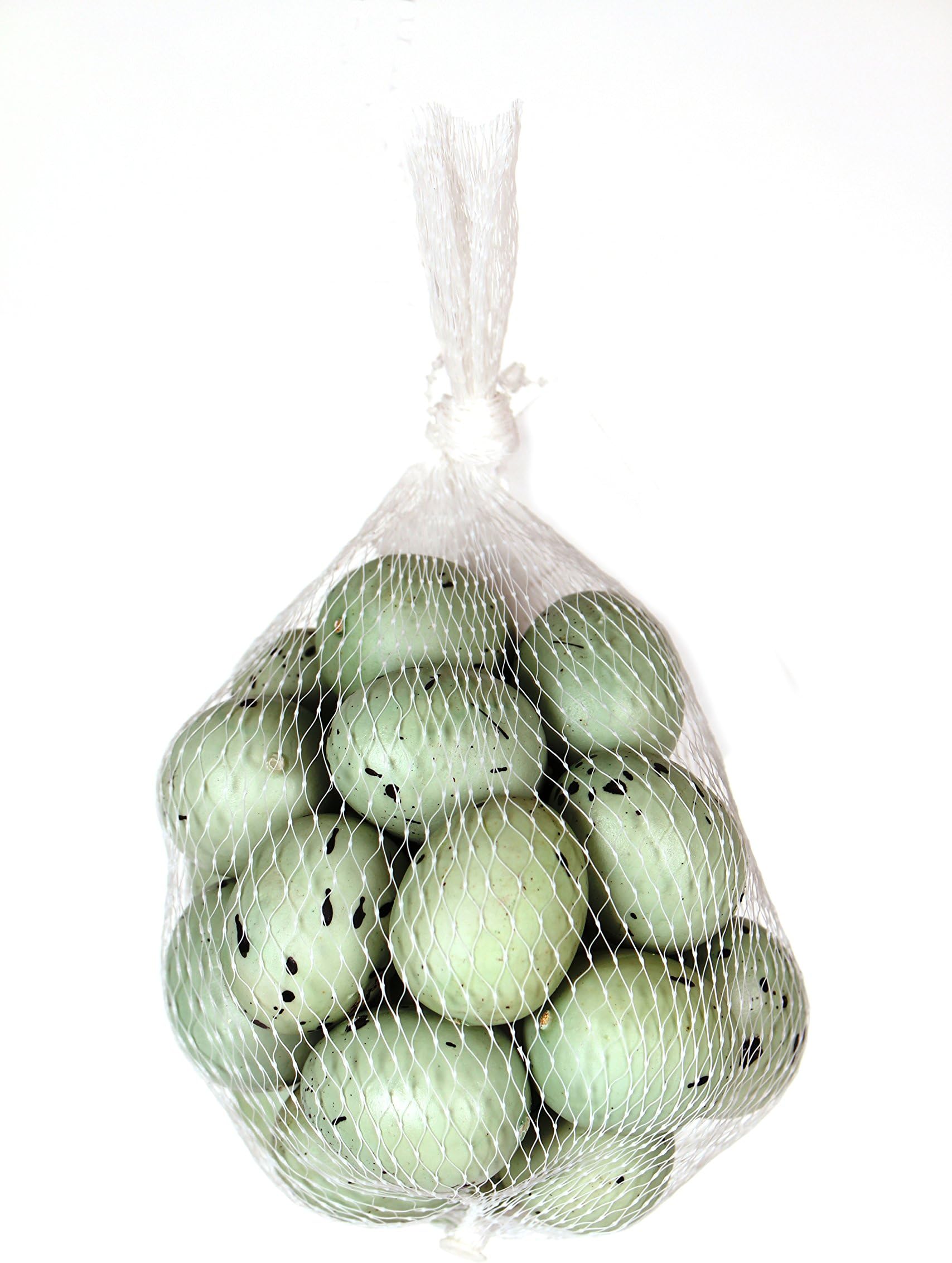 DEx Easter Eggs Speckled Blue 1.5 Inches by 1.25 inches, Artificial Robins Eggs