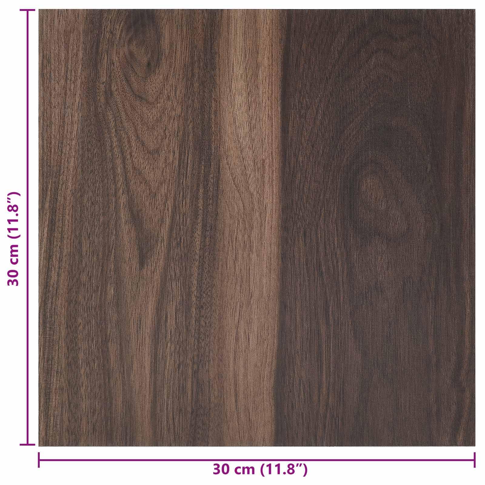 Samoprzylepne deski podłogowe z PCW, 30,5 x 30,5 cm, 20 sztuk, laminat, parkiet, płytki winylowe, do salonu, sypialni, kuchni, korytarza, z izolacją akustyczną i łatwym układaniem