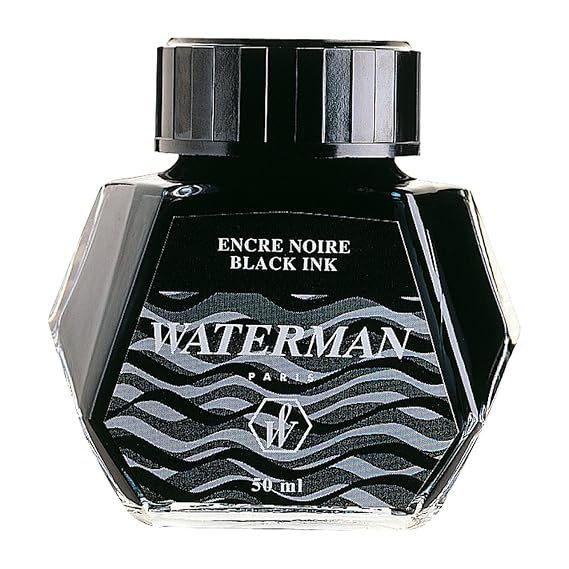 Waterman Ink Bottle Florida Black 50 ml Amazon.in Office Products