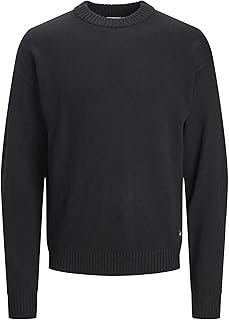 JACK & JONES Men's Jack Crew-Neck Knitted Sweatshirt