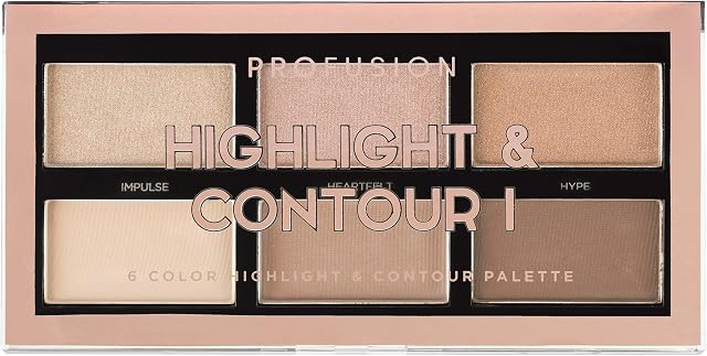 Profusion Cosmetics Mini Artistry Highlight & Contour I - Light Medium