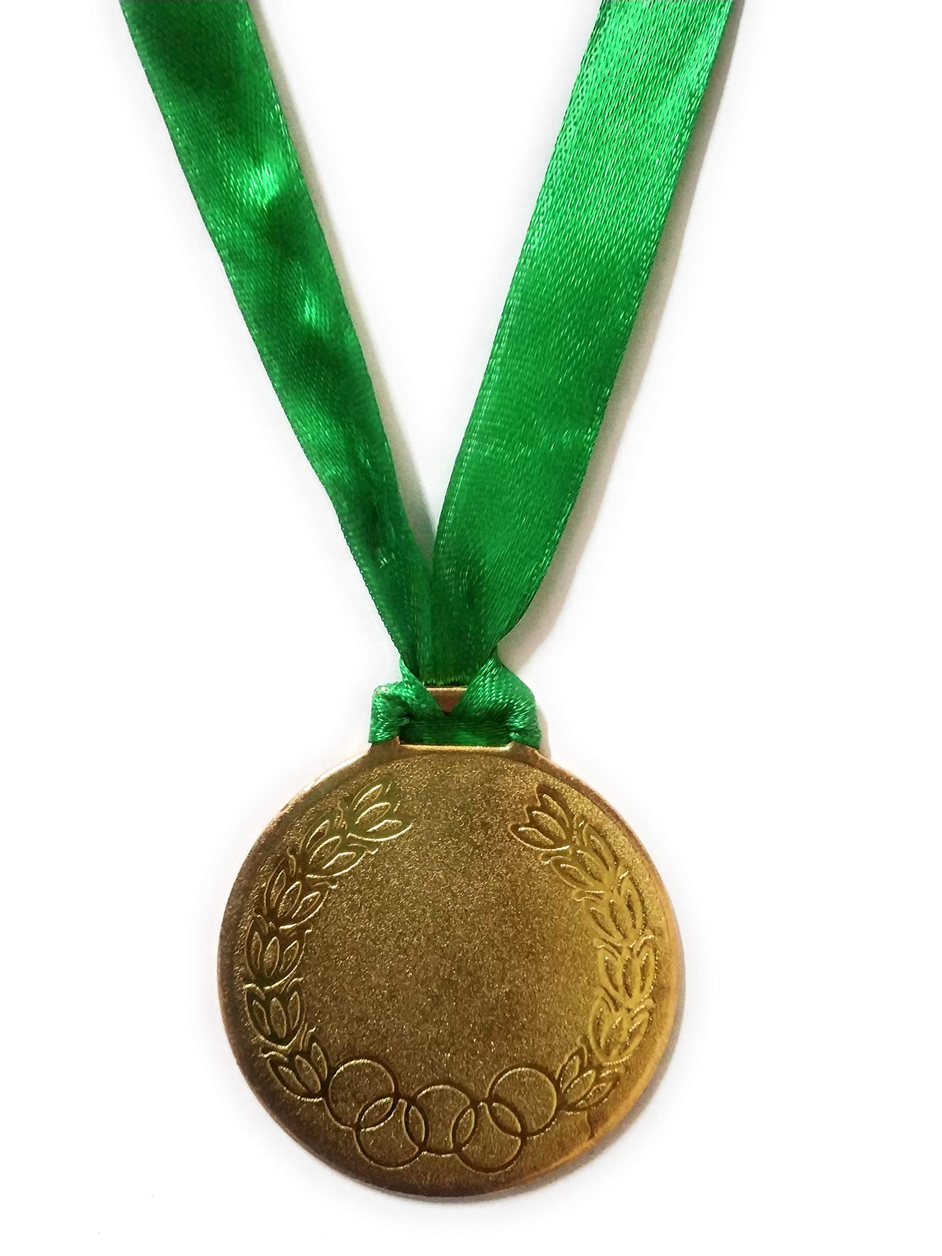 HENCO 2" Gold Medal with Green Ribbon Olympic(Pack of 15) (UI-OS4O-FCCM) (B07G5WPXXM) Amazon Price History, Amazon Price Tracker