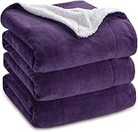Vista 25 de Bedsure GentleSoft Manta Throw de Vellón Sherpa Tamaño Twin para Sofá - Manta Gruesa y Cálida Regalos para Mujeres y Niñas, Manta de Navidad Twin