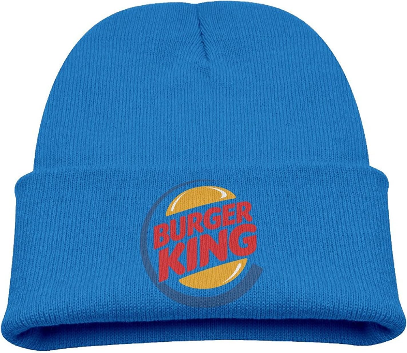 AsenraĆ Child's Cuff Cap Burger King Logo Knit Beanie