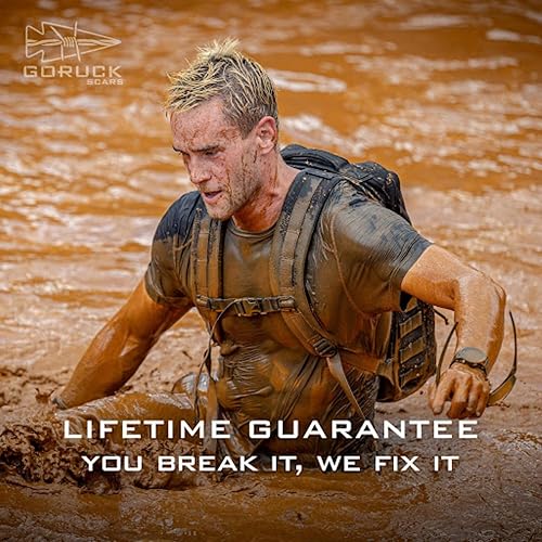 Miniatura 9 de GORUCK Rucker 4.0 25L Negro con bordado blanco  Mochila de entrenamiento de peso militar con bolsillo de placa de ruck y correas extra acolchadas
