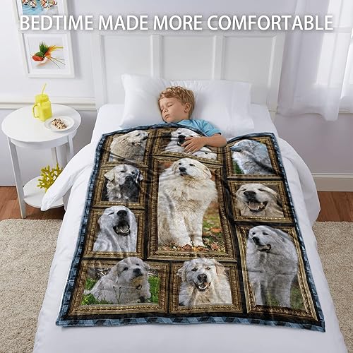 Vista 121 de Samoyed - Manta para mujeres, hombres y niños, regalos para amantes de los perros, manta de franela suave, acogedora, ligera y cálida para Samoyedo