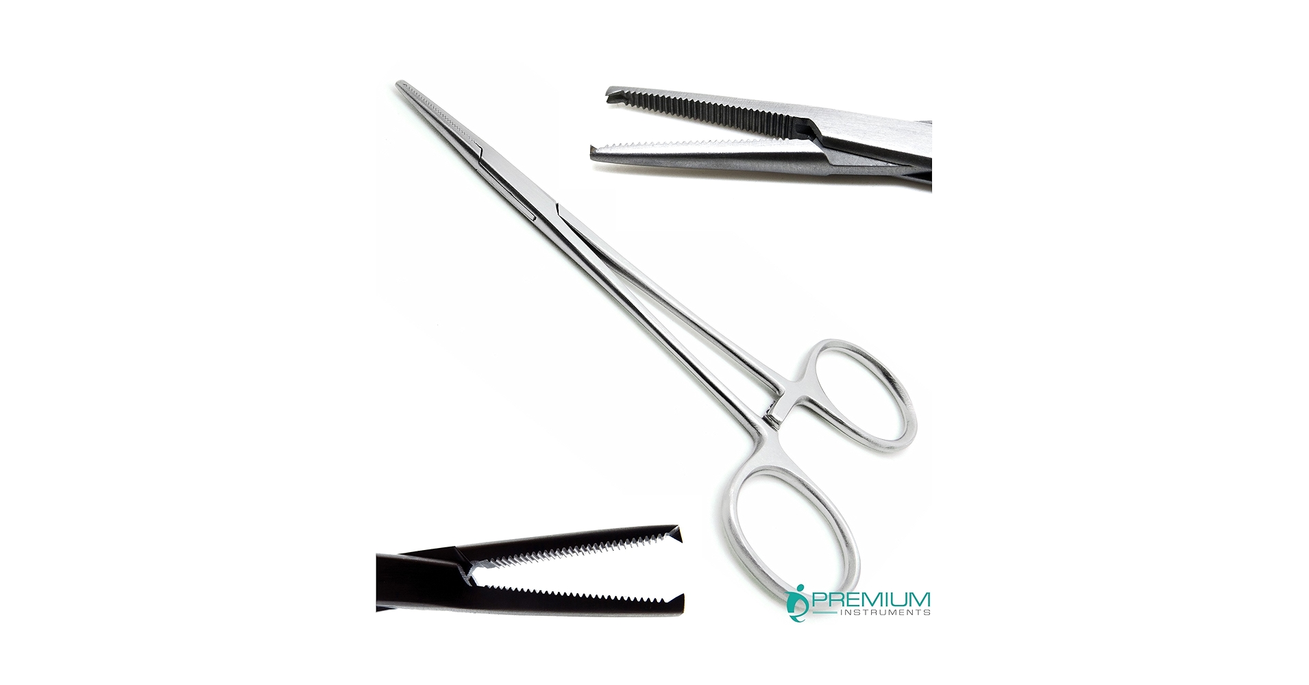 Amazon.co.jp: Mosquito Kocher 鉗子 12.7 cm 歯 1x2 ストレート 止血