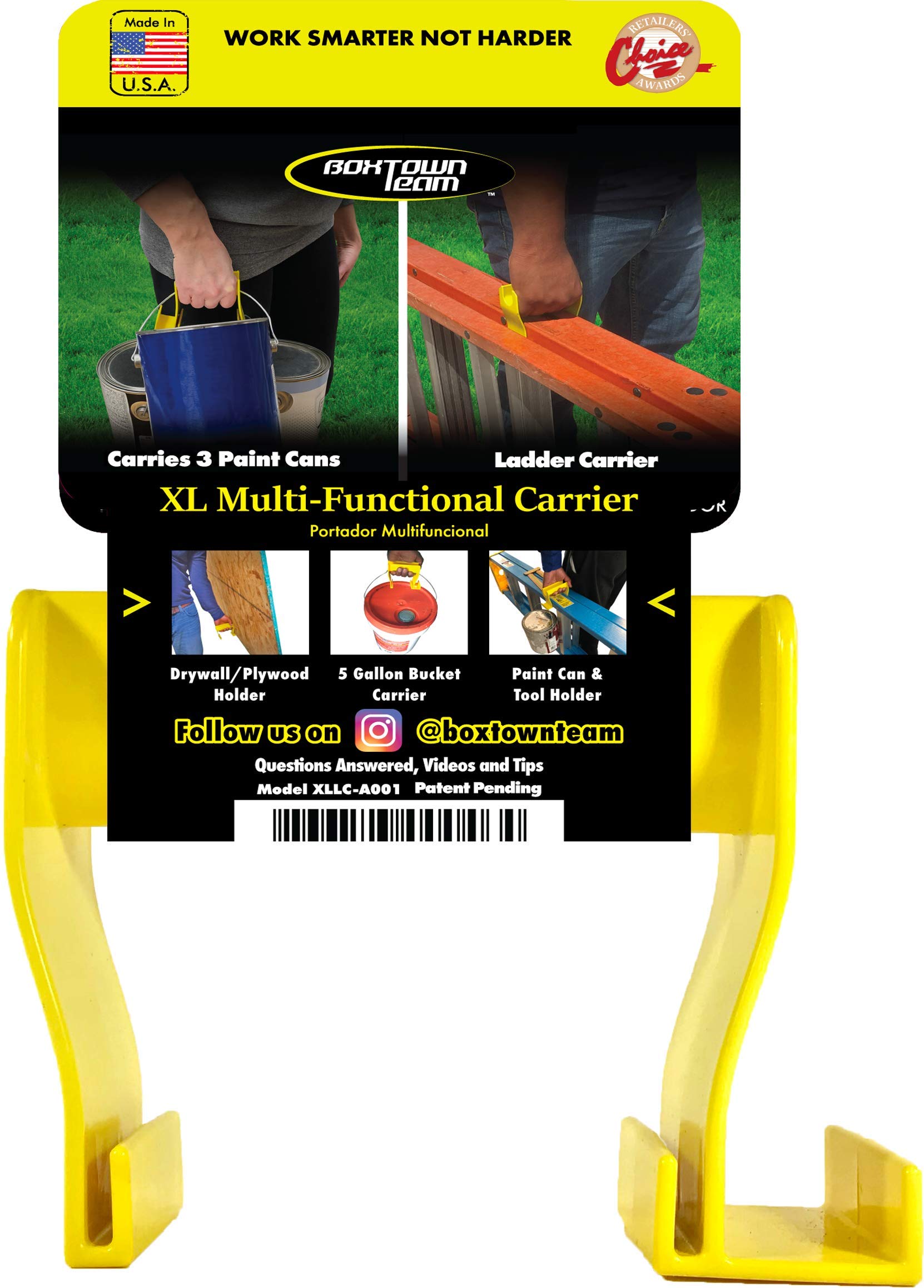 Boxtown Team Ladder Carrier (XL Yellow)