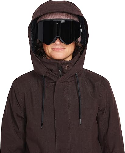 Miniatura 14 de Volcom Sherwin - Chaqueta de invierno con capucha aislada para snowboard y esquí para mujer